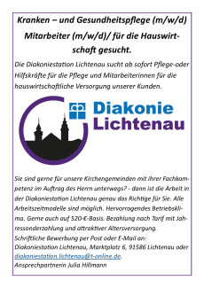 Logo der Diakonie Lichtenau mit Burg